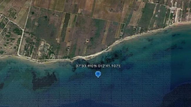 Presunto ordigno bellico nelle acque antistanti a Pozzitello
