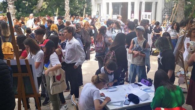 Trapani, la Casina delle Palme ha ospitato gli studenti del Rosina Salvo