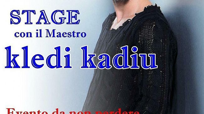 Il maestro Kledi Kadiu ospite dello Studio Fitness Castelvetrano