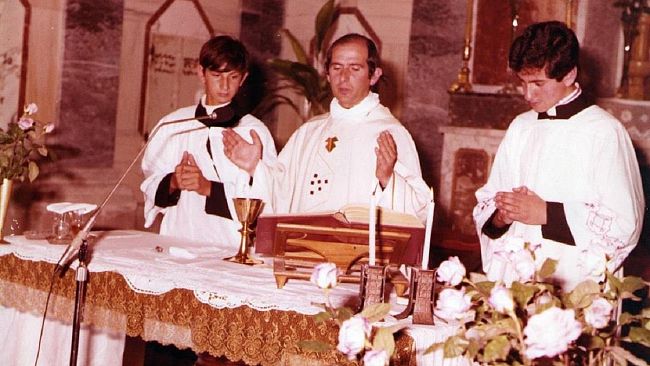 Castelvetrano, Storia della Casula di Padre Pino Puglisi che celebrava Messa presso la chiesa della Salute