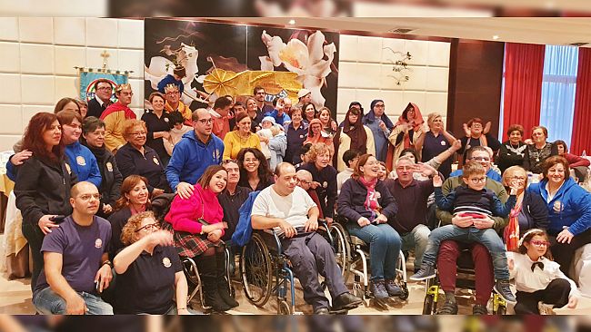 Partanna, festa degli auguri di Natale 2019: organizzata dall’Unitalsi Diocesi di Mazara del Vallo