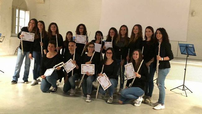 Conclusa a Favignana la Master Class di Flauto per le allieve della scuola di musica‘ Giulia Bevilacqua’