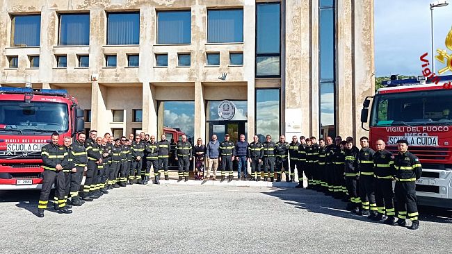 Il Presidio Rurale VVF di Custonaci diventa anche Centro di Formazione professionale per Vigili del Fuoco