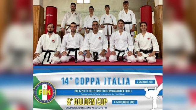 “Gli atleti della BUSHIDO Karate- Mazara alla Golden Cup di Udine”