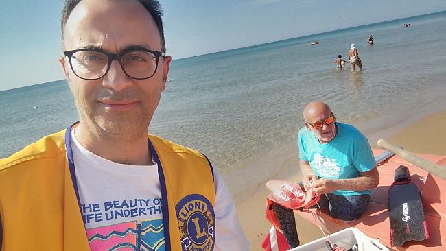 Lions Club Mazara organizza una giornata di pulizia dei fondali marini a Tre Fontane 