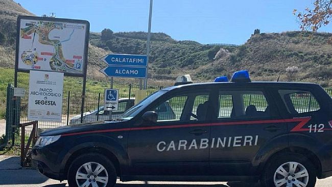 Parco archeologico di Segesta:  2 arresti e 5 avvisi di garanzia eseguiti dai Carabinieri