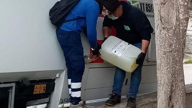 Gibellina. Continua l’attività di sanificazione su tutto il territorio gibellinese