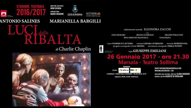 Stagione Teatrale Marsala: domani “Luci della Ribalta”