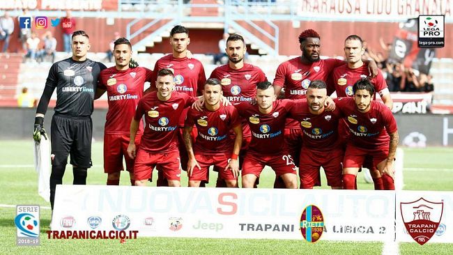 Il Trapani stende Rieti 3-0 e riscatta la sconfitta contro il Catania