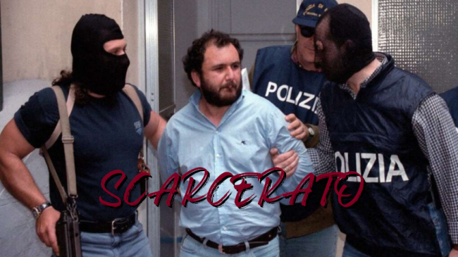 Mafia, torna libero per fine pena il boss Giovanni Brusca