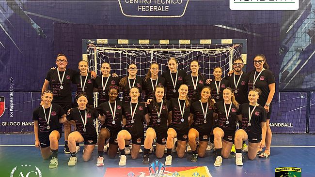 Handball, l’Under 18 è vice campione d’Italia: “Un risultato straordinario per tutta l’Accademia”
