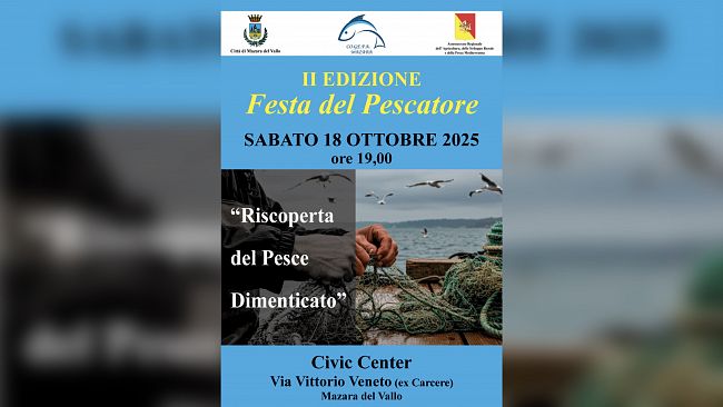 ​Festa del Pescatore, due eventi per promuovere il consumo e la conoscenza del 