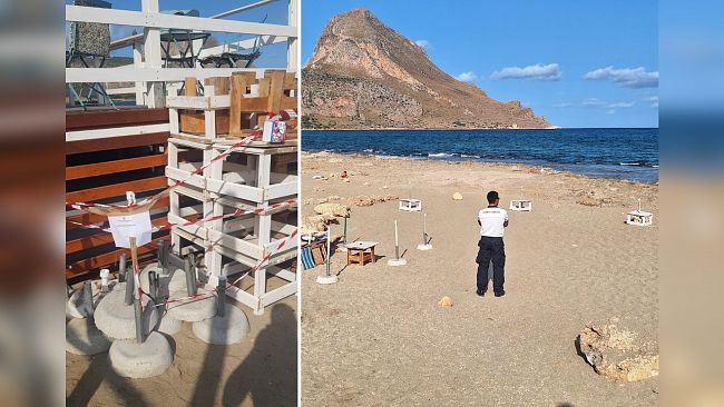 Continuano i controlli della Guardia costiera, sequestrate altre attrezzature da spiaggia sul litorale di Custonaci 