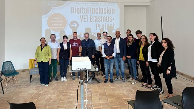 Trapani ha ospitato il meeting europeo sul reinserimento lavorativo over 45 – Digital Inclusion VET Erasmus+