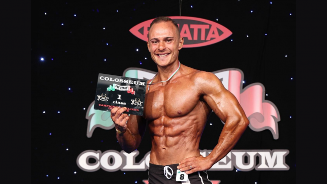 ​Culturismo, il mazarese Cancemi vince il titolo italiano