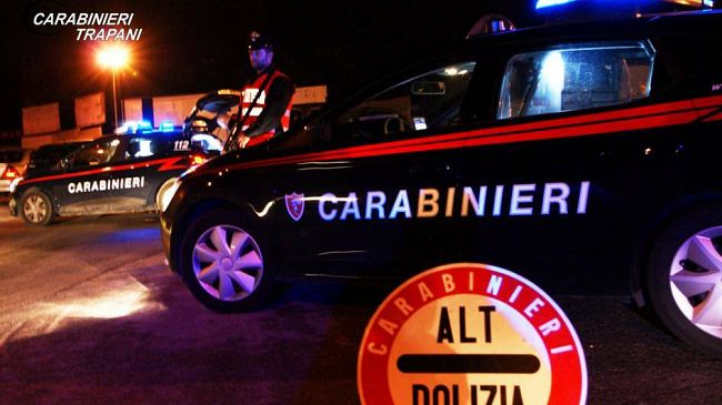 “Movida sicura”: maxi servizio straordinario di controllo del territorio effettuato dai carabinieri di Alcamo