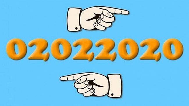 02.02.2020: una data palindroma. Un evento rarissimo per gli appassionati di numeri e cabala