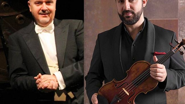 Amici della Musica, Davide Alogna al violino e Antonio Di Cristofano pianoforte