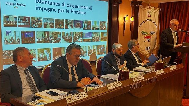 Quinci su partecipazione dei neo Presidenti Liberi Consorzi Comunali di Sicilia all’Assemblea Nazionale UPI