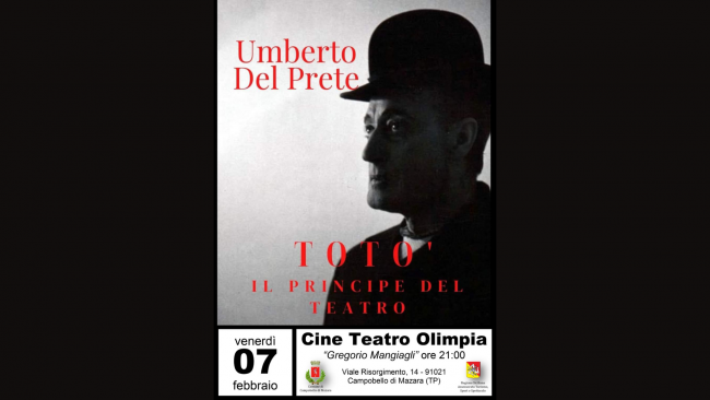 Campobello, domani al cine-teatro Olimpia lo spettacolo 