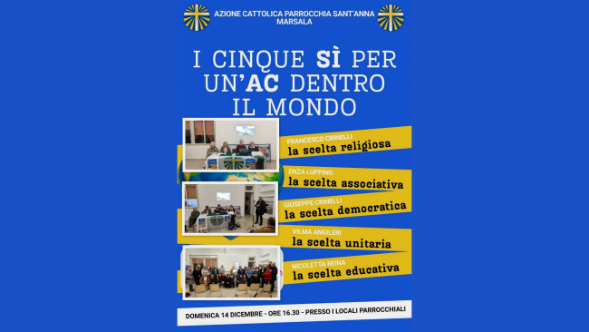 Mazara, si è tenuto l'incontro di riflessione organizzato dall'Azione Cattolica 