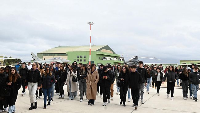 Misiliscemi, 37° Stormo: concluso l’open day dedicato agli istituti scolastici della Sicilia occidentale 