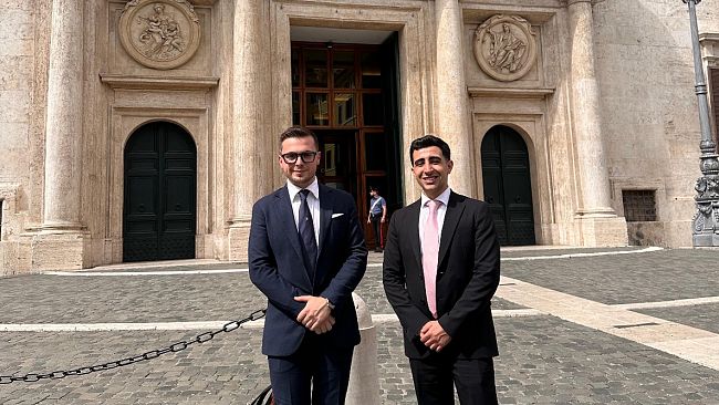 Giovani Dc consegnano all'On. Fabio Roscani i dossier sull'ospedale di Castelvetrano