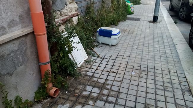 ​Trapani. Degrado in via Lonero tra erbacce e rifiuti