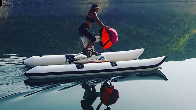 Allo Stagnone di Marsala arriva la Water Bike. L’inaugurazione il primo maggio