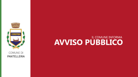 Pantelleria, avviso pubblico per il progetto 
