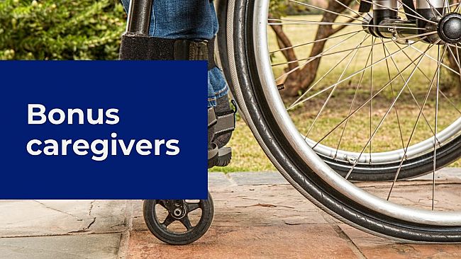 Bonus caregiver, dei disabili gravi o gravissimi