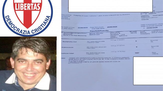 Acqua pubblica, abbandono rifiuti, e cure sanitarie. Filippo Gabriele (DC) chiede l'intervento del sindaco Quinci 