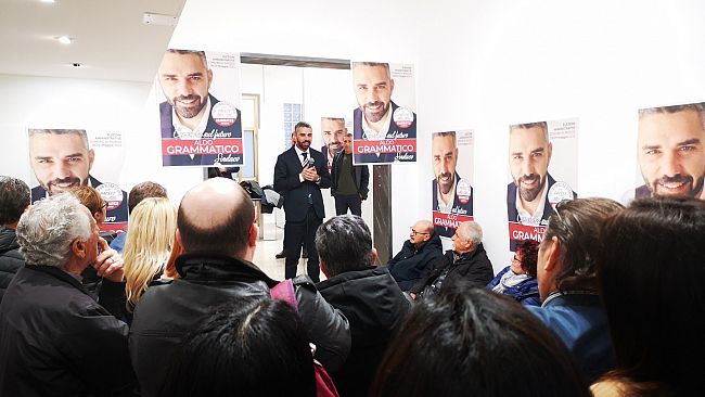 Paceco, inaugurato il comitato elettorale di Aldo Grammatico