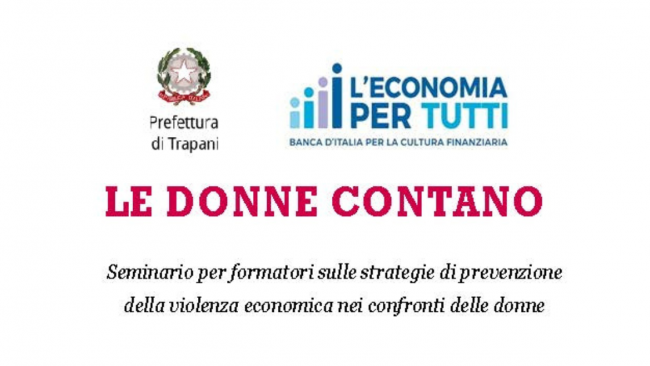 Trapani, seminario “Le donne contano”
