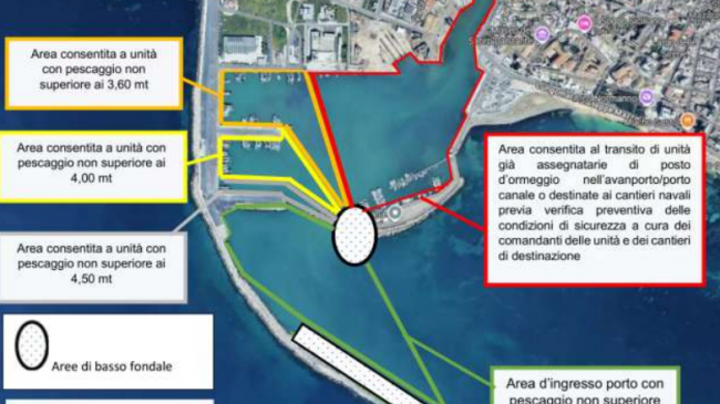 Mazara, sicurezza portuale: nuove disposizioni della Capitaneria di Porto su pescaggi e navigazione