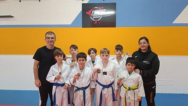 Mazara,​ Fighter Taekwondo: successi al torneo di combattimento per bambini