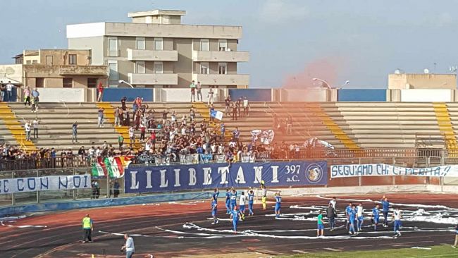 Serie D,  Marsala grinta e cuore, strappa un punto alla capolista Bari
