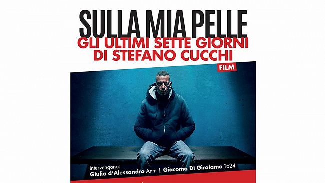 Martedì 27 novembre la proiezione del film “Sulla mia pelle – Gli ultimi sette giorni di Stefano Cucchi”