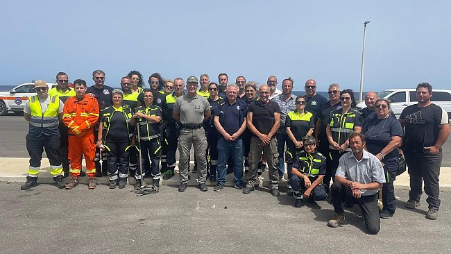 Pantelleria, terminata la formazione di 30 volontari nell'ambito dell’antincendio boschivo