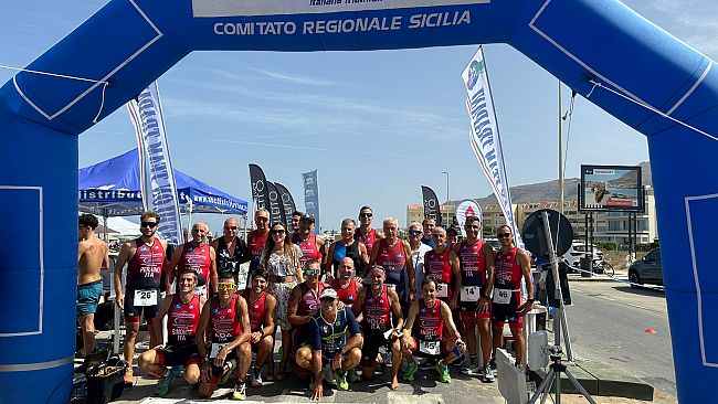 Successo per l'Aquarius Aquathlon Città di Erice
