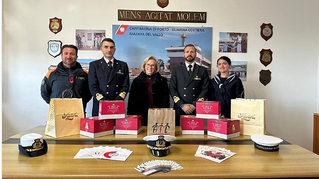 La Capitaneria di porto di Mazara  sostiene la solidarietà con l’iniziativa A.I.l. “Doni di Natale”