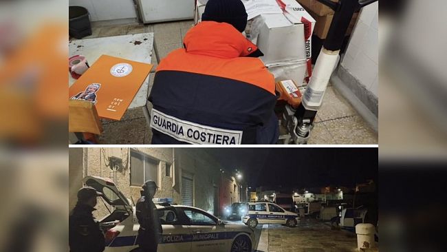 Mazara, sequestrati 160 kg di prodotti ittici privi di tracciabilità 