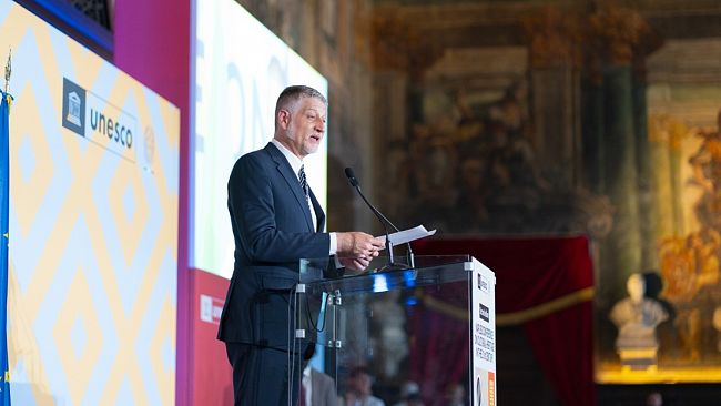 ​Il Ministro della Cultura, Alessandro Giuli, in visita ad Erice mercoledì 11 giugno