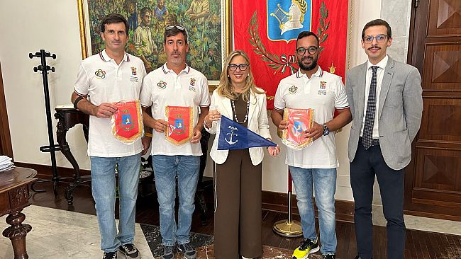 A Palazzo Municipale i Campioni Europei marsalesi di Vela d’altura