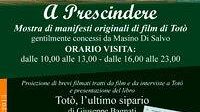 Venerdì presentazione del volume “Totò, l’ultimo sipario” e mostra locandine sul “principe della risata”