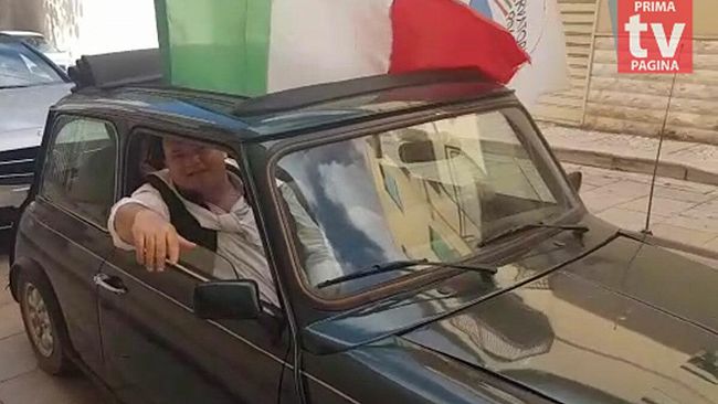 Gancitano il consigliere più votato. Festeggia con corteo automobilistico