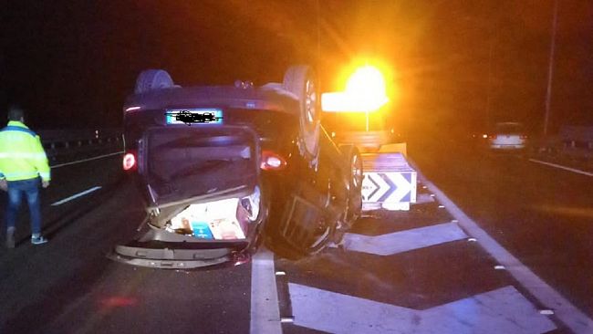 A-29 svincolo per Castelvetrano, 4 auto coinvolte in un incidente, un ferito