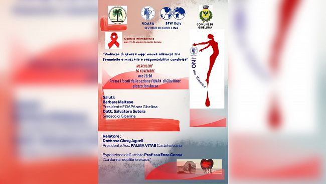 Gibellina unita contro la violenza sulle donne: un'iniziativa per il rispetto e la responsabilità condivisa
