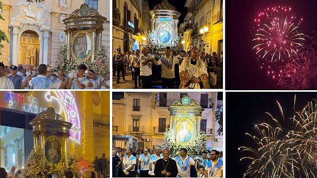Mazara, festeggiamenti Madonna del Paradiso, grande partecipazione alla 