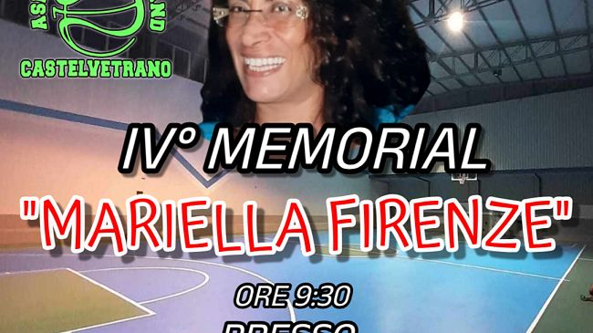 Domani al Pala Mariella Firenze la quarta edizione del Memorial dedicato a Mariella